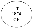 Ovale: IT
1874
CE
