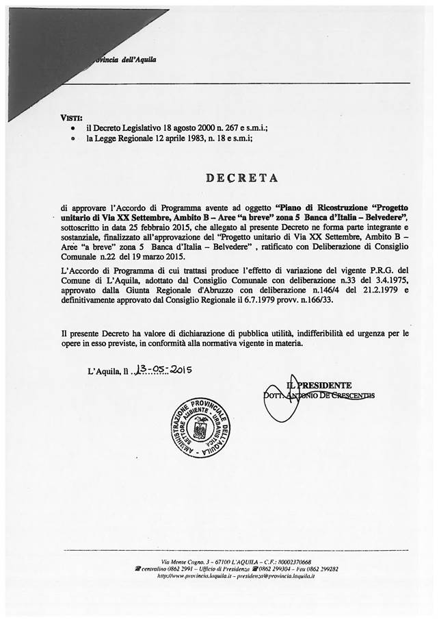 Doc 20-Provincia dell'Aquila Decreto 13.05.2015 n. 25_Pagina_3